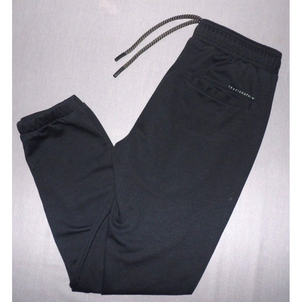 Travis Mathew Draw String Black Tapered GOLF Jogger Athletic Pants Men's Medium